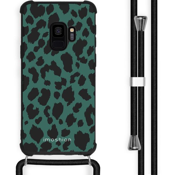 imoshion Design Hülle mit Band für das Samsung Galaxy S9 - Panther Illustration