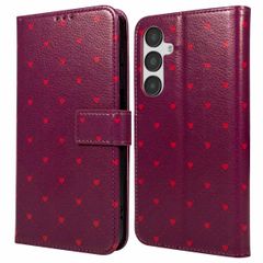 imoshion Design Klapphülle Samsung Galaxy A35 - Crush Check Coral Dust