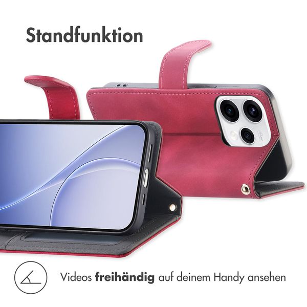 imoshion Klapphülle mit Kordel Oppo Reno15 (5G) - Rot