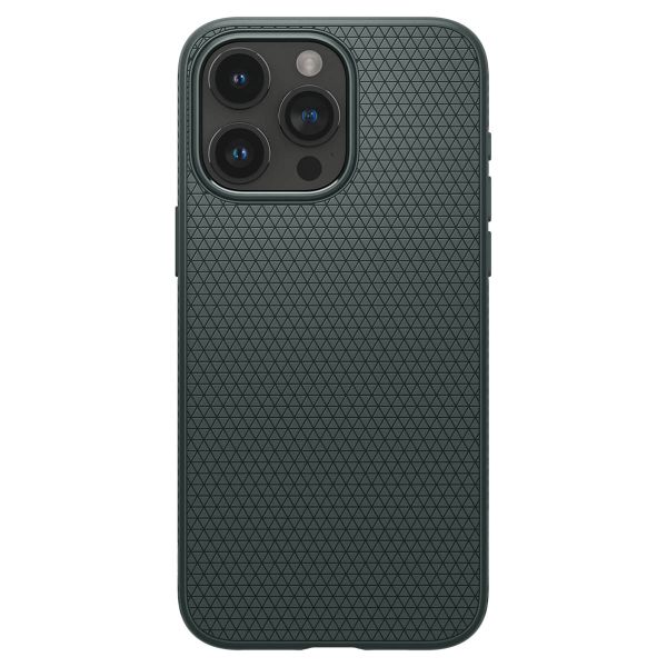 Spigen Liquid Air™ Case für das iPhone 15 Pro Max - Abyss Green