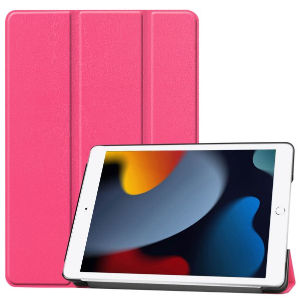 imoshion Design Trifold Klapphülle iPad 9 (2021) 10.2 Zoll / iPad 8 (2020) 10.2 Zoll / iPad 7 (2019) 10.2 Zoll - Dusty Rose