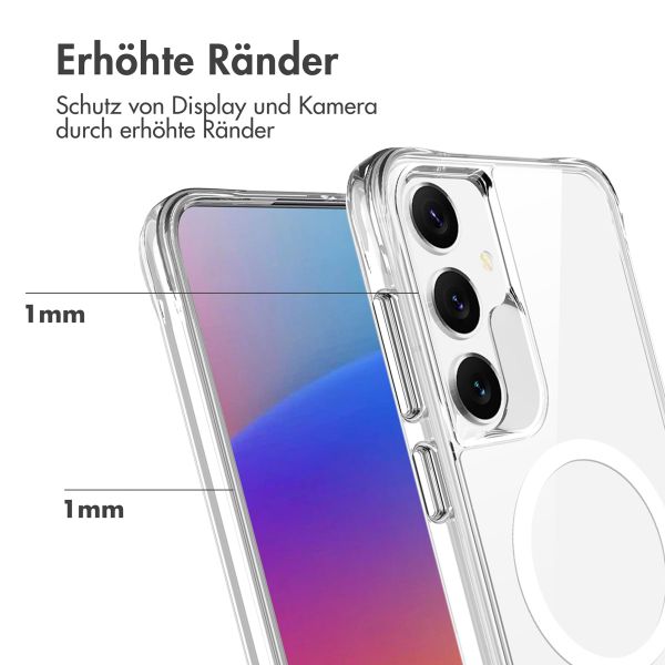 imoshion Rugged Air MagSafe Case Samsung Galaxy S25 - Transparent