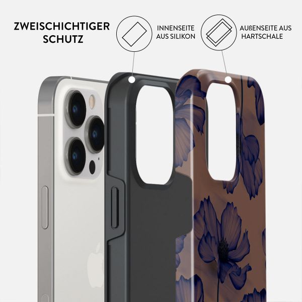Burga Tough Back Cover für das Apple iPhone 13 Pro - Velvet Night