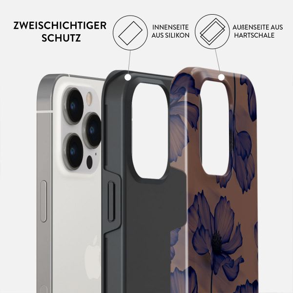 Burga Tough Back Cover für das iPhone 13 Pro - Velvet Night