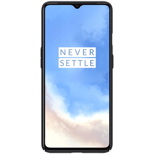 Nillkin Super Frosted Shield Case für das OnePlus 7T - Schwarz