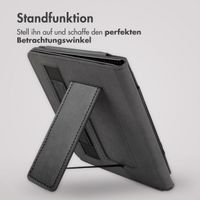 imoshion Klapphülle Sleepcover mit strap und stand für das Kobo Libra Colour / Tolino Vision Color - Schwarz