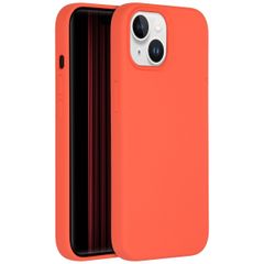 Accezz Liquid Silikoncase für das iPhone 15 - Nectarine