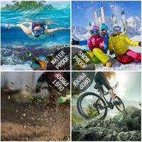 Redpepper Dot Plus Waterproof Case für das Apple iPhone 15 Pro - Schwarz