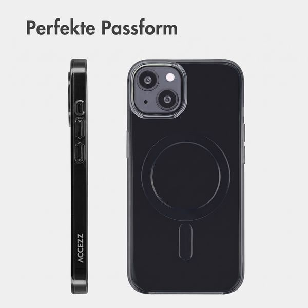 Accezz Lite Backcover mit MagSafe Apple iPhone 14 - Smokey Clear