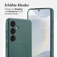 imoshion Color Back Cover mit MagSafe Samsung Galaxy S24 Plus - Dunkelgrün