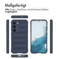 imoshion EasyGrip Back Cover für das Samsung Galaxy S23 Plus - Dunkelblau