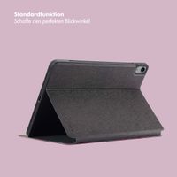 Selencia Vivid Klapphülle Apple iPad Air 11 Zoll (2025) M3 / (2024) M2 / Air 5 (2022) / Air 4 (2020) - Marble Plum