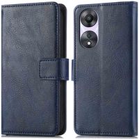 imoshion Luxuriöse Klapphülle Oppo A78 (4G) - Dunkelblau