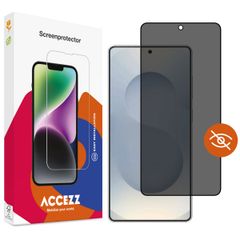 Accezz Privacy Displayschutz aus gehärtetem Glas Samsung Galaxy S25 Edge
