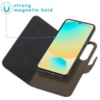 imoshion Entfernbare 2-1 Luxus Klapphülle Samsung Galaxy S24 FE - Schwarz