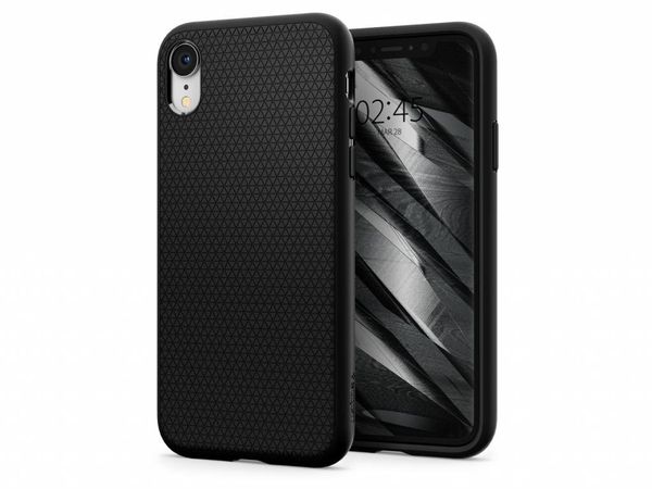 Spigen Liquid Air™ Backcover Apple iPhone Xr - Schwarz