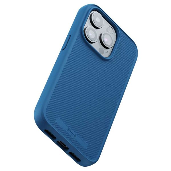 Njorð Collections Slim Case MagSafe für das iPhone 15 Pro - Blue