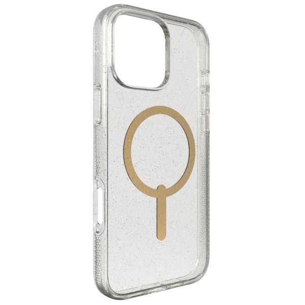 ZAGG Milan Snap Case mit MagSafe für das iPhone 16 Pro Max - Gold Glitter