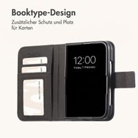 imoshion Luxuriöse Klapphülle Apple iPhone Duo - Dunkelblau