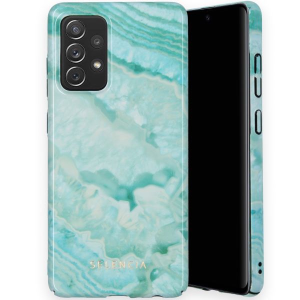 Selencia Maya Fashion Backcover für das Samsung Galaxy A52(s) (5G/4G) - Agate Türkis