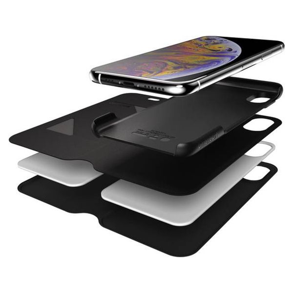 OtterBox Strada Via Klapphülle Schwarz für das iPhone Xs / X