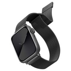 Uniq Dante Mesh-Stahlarmband für das  Apple Watch Series 1 t/m 11 / SE / Ultra (44/45/46/49 mm) - Graphite