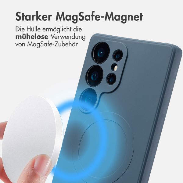 imoshion Color Back Cover mit MagSafe für das Samsung Galaxy S25 Ultra - Dunkelblau