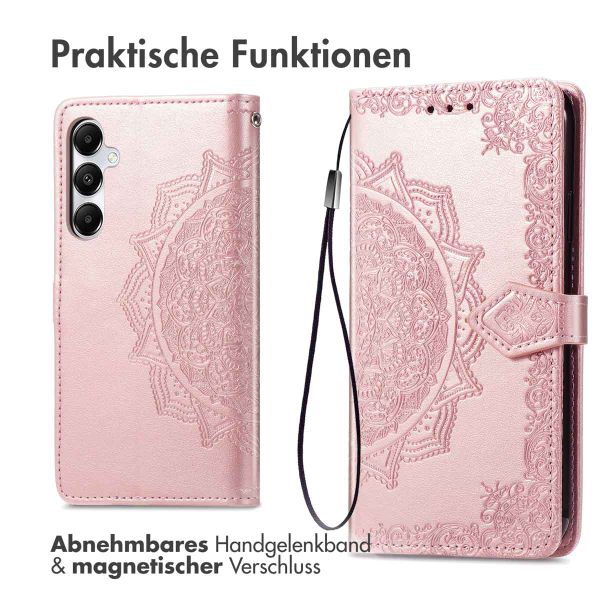 imoshion Mandala Klapphülle Samsung Galaxy A35 - Rosé gold