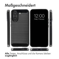 imoshion Brushed Back Cover Xiaomi Poco X8 Pro - Schwarz