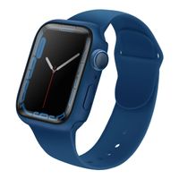 Uniq Legion Apple Watch Hülle mit Gehärtetem Glas-Displayschutz für die Apple Watch 7-9 - 45 mm - Cobalt Blue