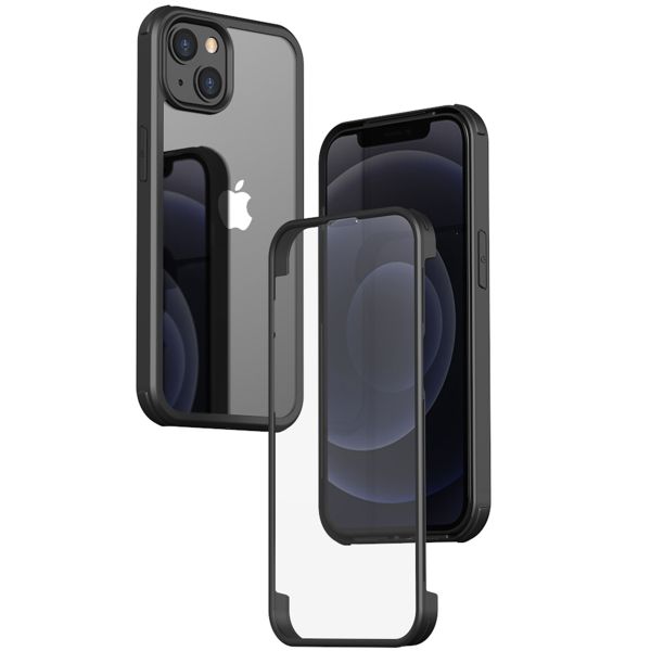 Valenta Full Cover 360° Tempered Glass für das iPhone 13 Mini - Schwarz