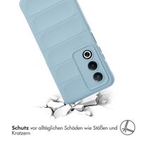 imoshion EasyGrip Back Cover für das Oppo A80 5G - Hellblau