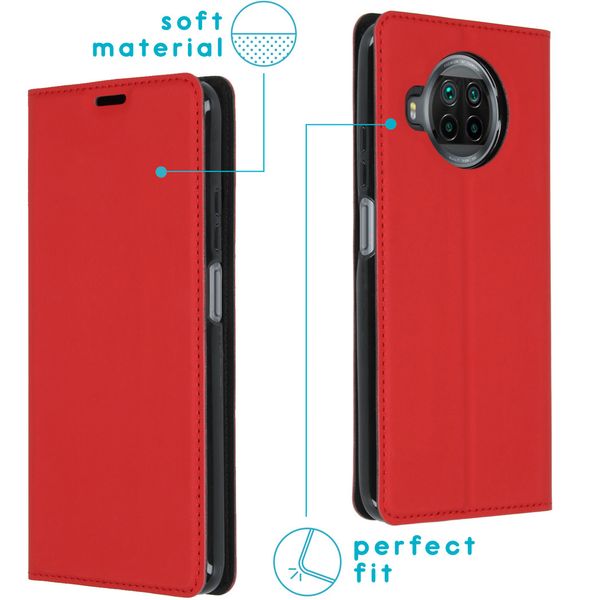 imoshion Slim Folio Klapphülle Xiaomi Mi 10T Lite - Rot