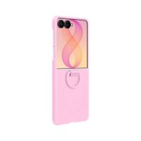 Samsung Silicone Magnet Cover Ring Samsung Galaxy Z Flip 8 - Rosa
