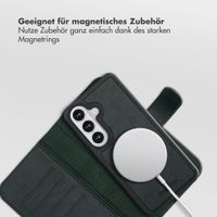 Selencia Olyn Abnehmbare Bookcase mit MagSafe Samsung Galaxy S26 - Grün