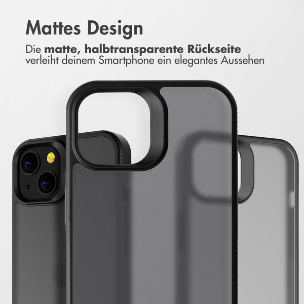 Accezz Rugged Frosted Back Cover für das Apple iPhone 13