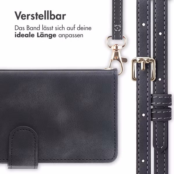 imoshion Klapphülle mit Kordel Xiaomi Redmi Note 15 Pro Plus (5G) - Schwarz