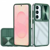 imoshion Back Cover mit Kameraschieber Samsung Galaxy S25 - Dunkelgrün