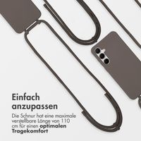 imoshion Color Backcover mit abtrennbarem Band MagSafe für das Samsung Galaxy A55 - Black Coffee