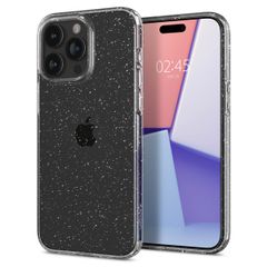 Spigen Liquid Crystal Glitter Case für das iPhone 15 Pro - Crystal Quartz