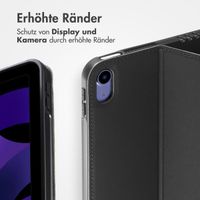 Accezz Classic Klapphülle Apple iPad 11 (2025) 11 Zoll A16 / iPad 10 (2022) 10.9 Zoll - Schwarz