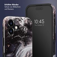Selencia Vivid Rückabdeckung mit MagSafe iPhone 16 - Chic Marble Black