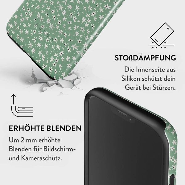 Burga Tough Back Cover für das iPhone 12 (Pro) - Lush Meadows