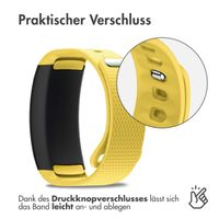 imoshion Silikonband für das Samsung Gear Fit 2 / 2 Pro - Gelb