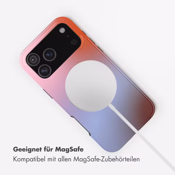 Selencia Vivid Rückabdeckung mit MagSafe Apple iPhone 17 Pro Max - Gradient Soft Blush