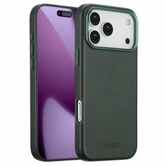 Accezz MagSafe Leather Backcover Apple iPhone 17 Pro Max - Cedar Green