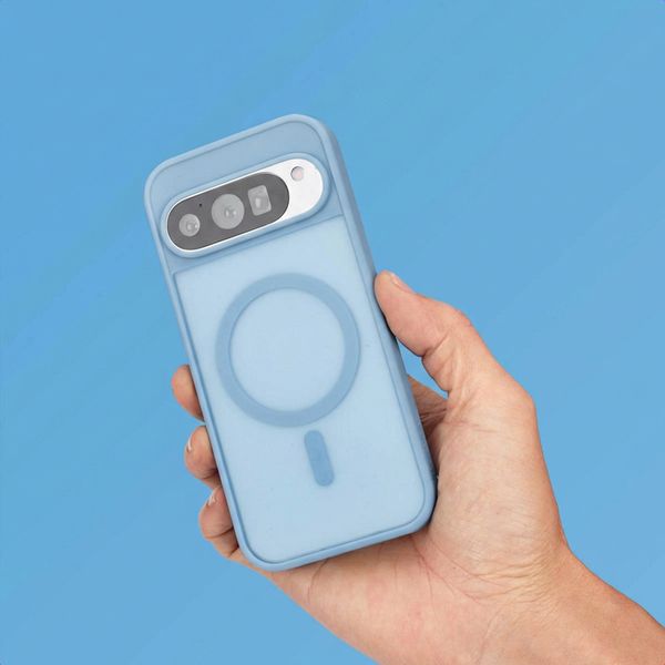 imoshion Color Guard Back Cover mit MagSafe Google Pixel 9 / 9 Pro / 10 / 10 Pro - Hellblau