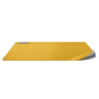 Uniq Hagen Wende-Büromatte - Canary Yellow / Chalk Grey