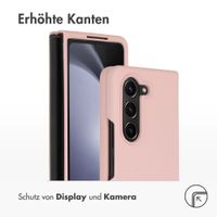 Accezz Liquid Silikoncase Samsung Galaxy Z Fold 5 - Rosa