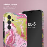 Selencia Vivid Back Cover Samsung Galaxy A15 (5G) - Marble Pink